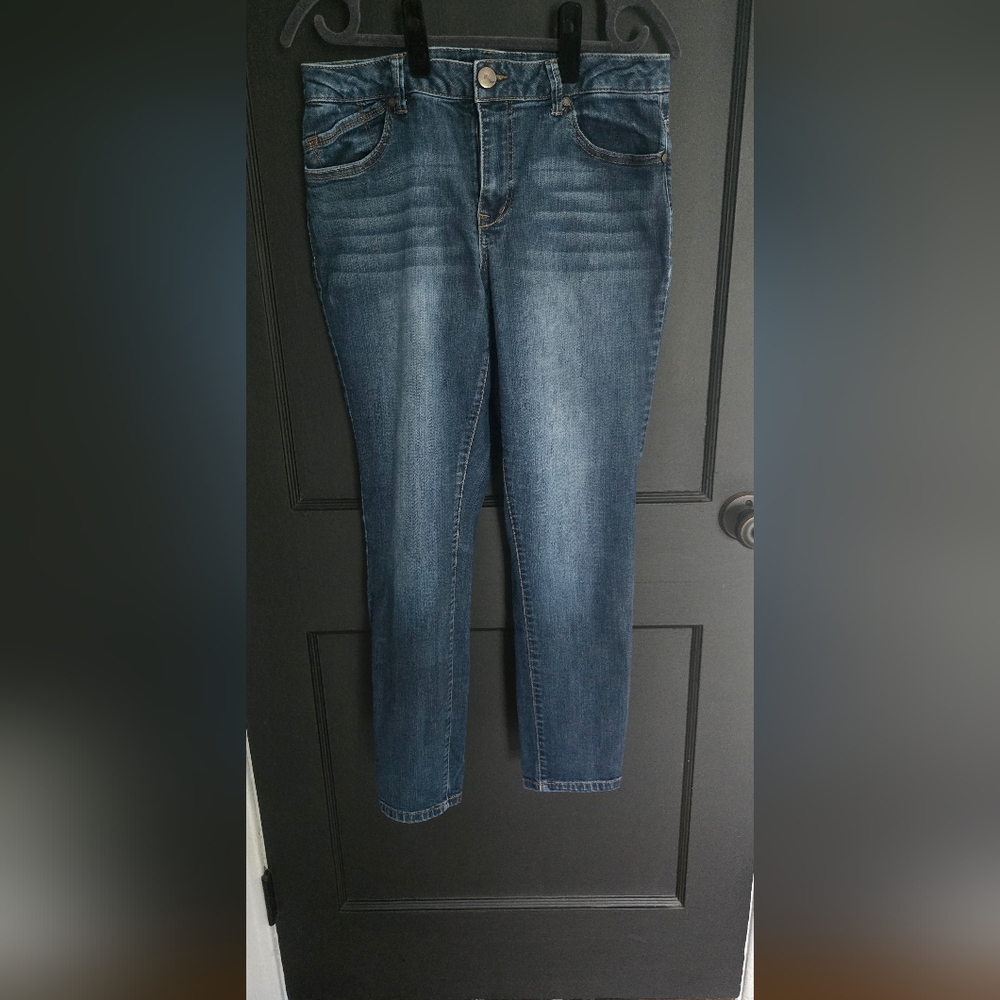 1822 Denim Blue Skinny Jeans